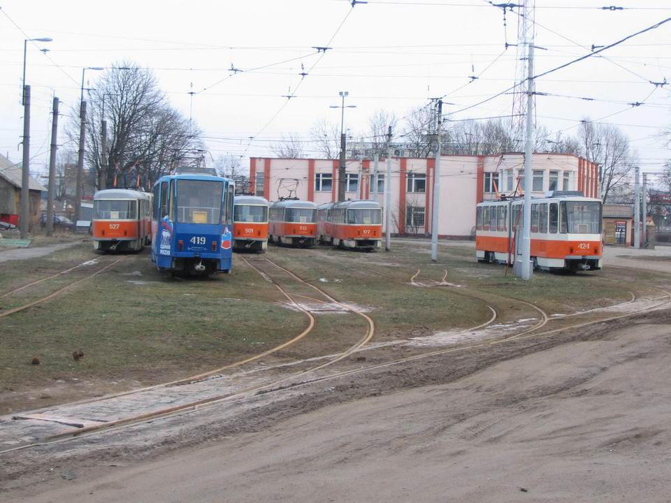 Калининград, Tatra KT4SU № 419 Калининград, Tatra KT4SU № 419