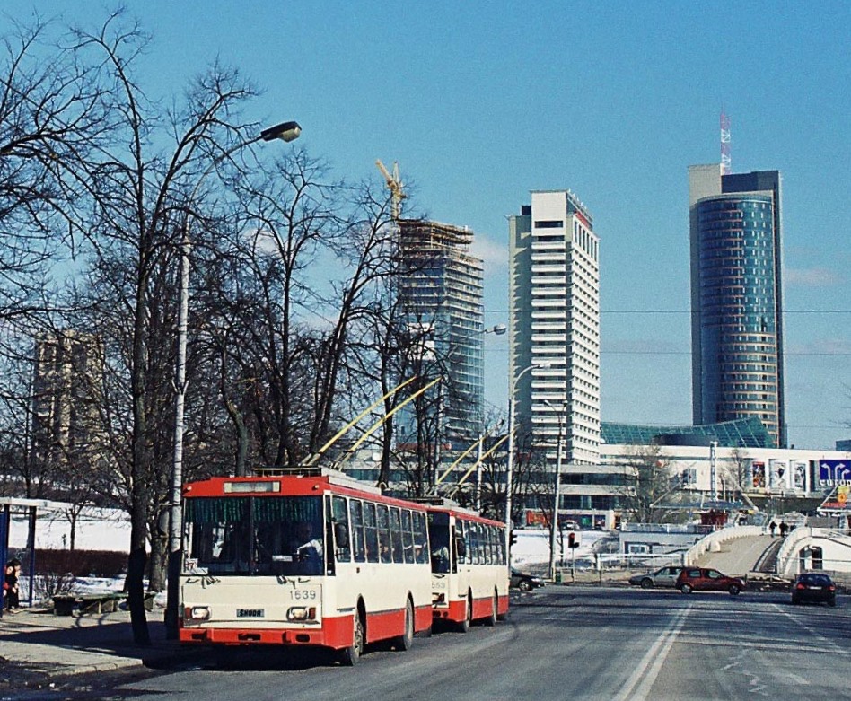 Вильнюс, Škoda 14Tr13/6 № 1639 Вильнюс, Škoda 14Tr13/6 № 1639