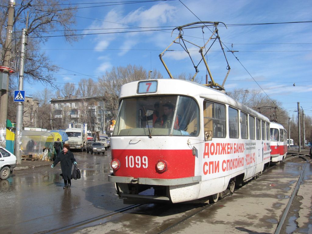 薩馬拉, Tatra T3SU (2-door) # 1099