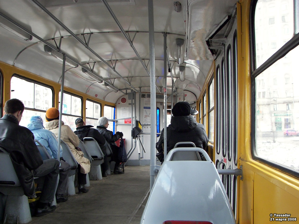 Москва, Tatra T3SU № 3922