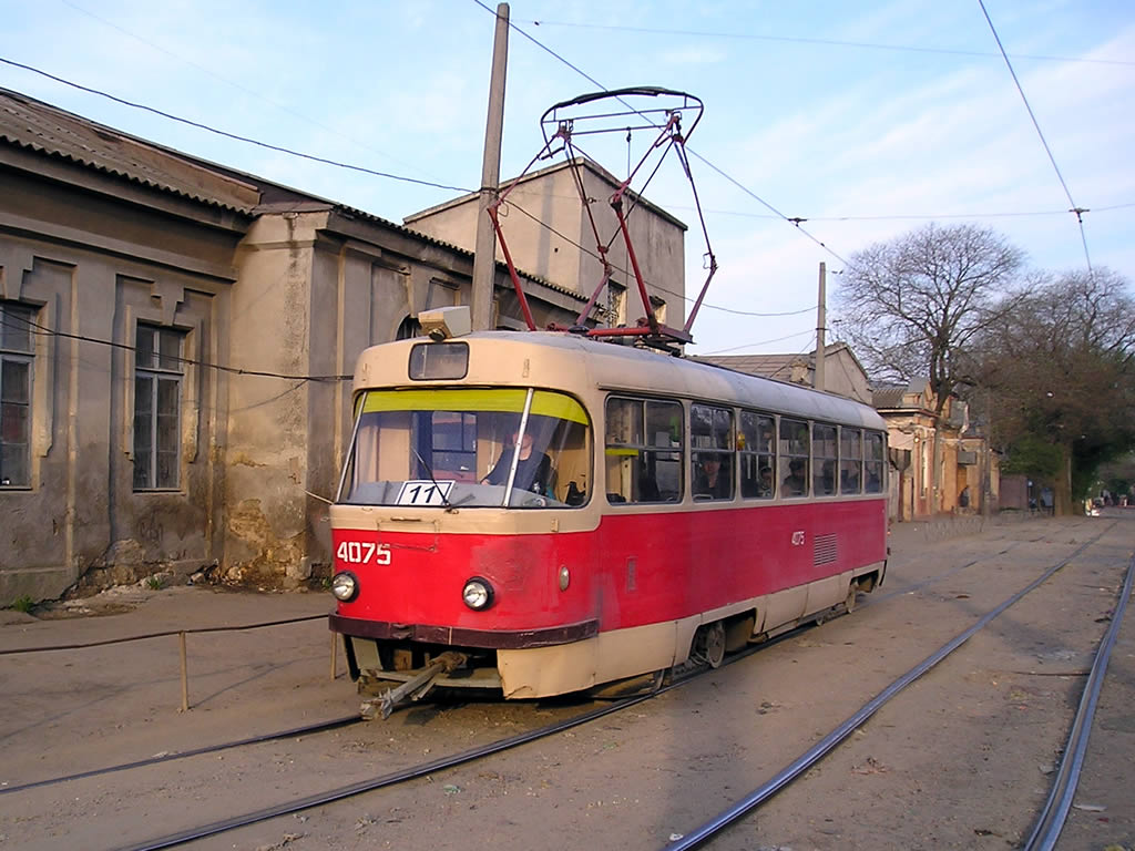 Odessa, Tatra T3SU Nr 4075