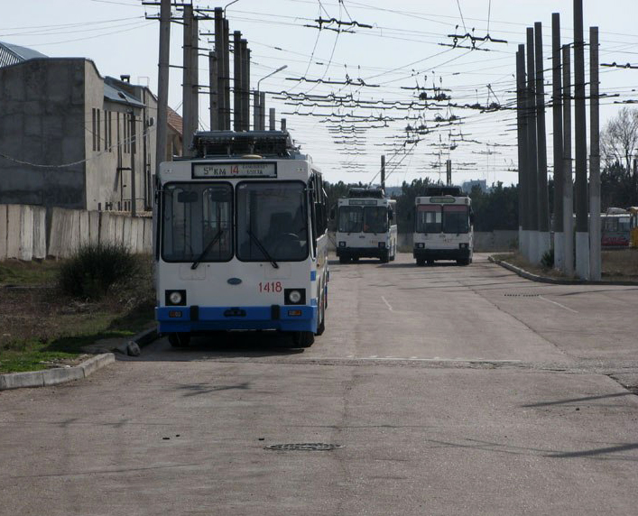 Севастополь, ЮМЗ Т2 № 1418