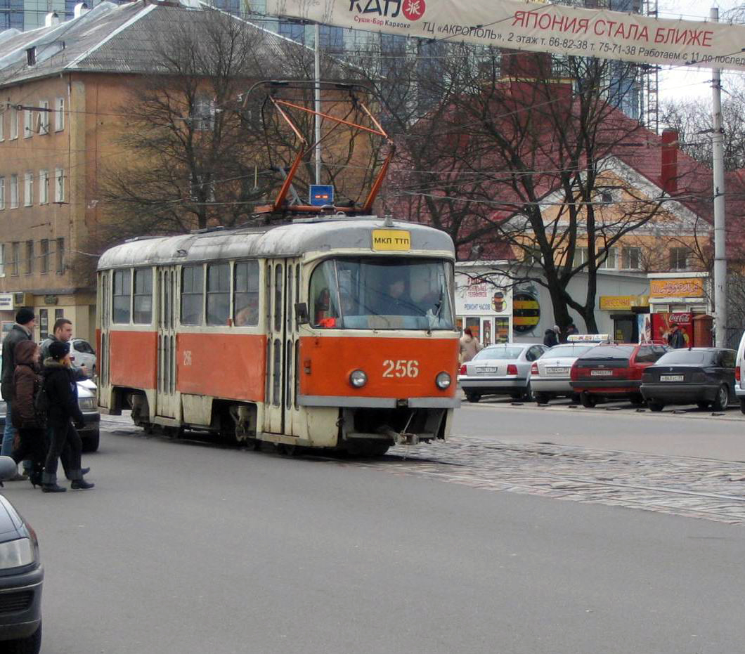 Калининград, Tatra T4SU № 256