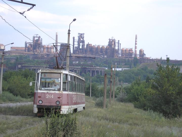 Макеевка, 71-605 (КТМ-5М3) № 244