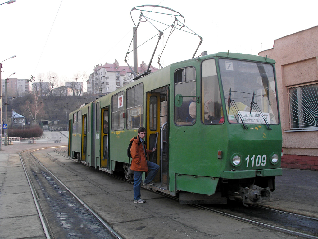 Львов, Tatra KT4SU № 1109