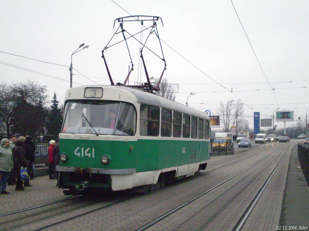 Донецк, Tatra T3SU № 4141