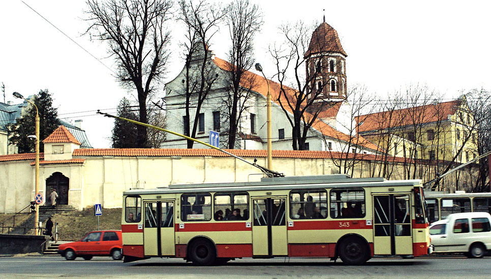 Каунас, Škoda 14Tr13/6 № 343