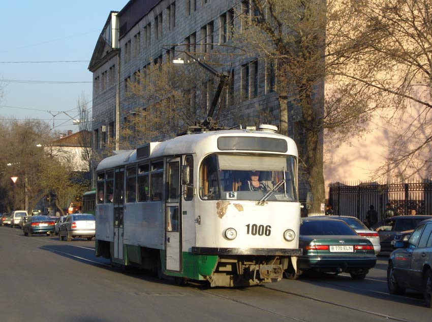 Алмати, Tatra T3DC1 № 1006