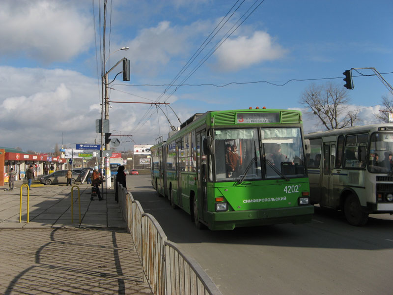 Крымский троллейбус, Киев-12.03 № 4202