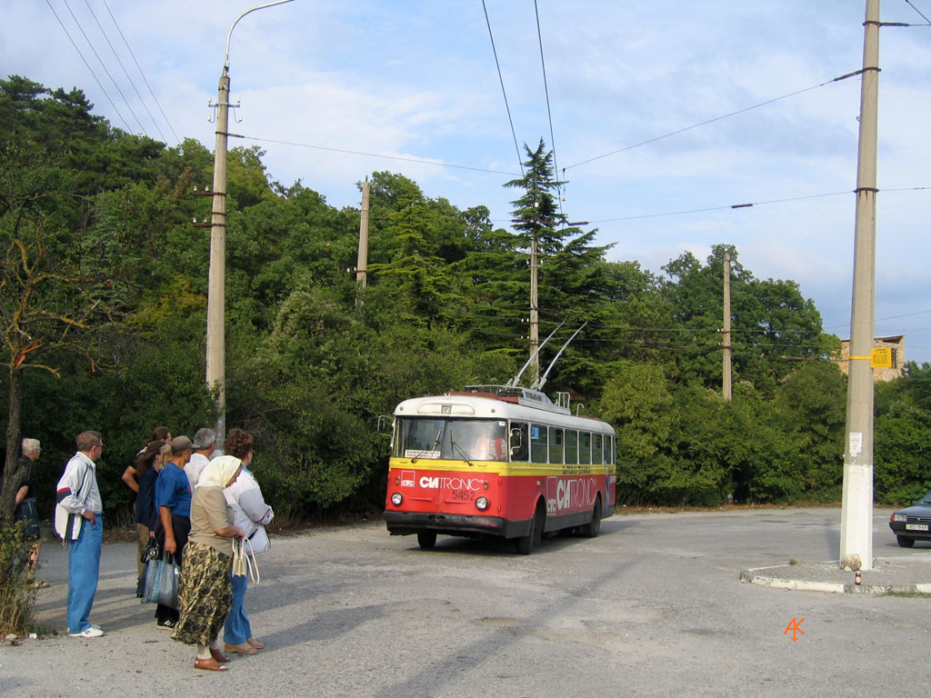 Крымский троллейбус, Škoda 9Tr18 № 5452