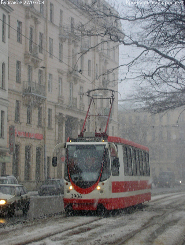 Санкт-Петербург, 71-134А (ЛМ-99АВН) № 3906 Санкт-Петербург, 71-134А (ЛМ-99АВН) № 3906