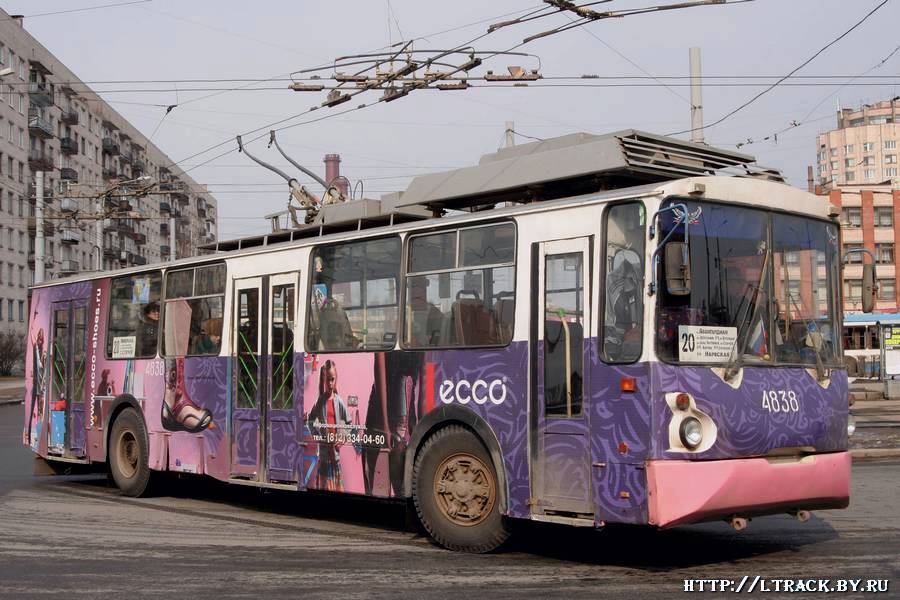 Санкт-Петербург, ВЗТМ-5284 № 4838