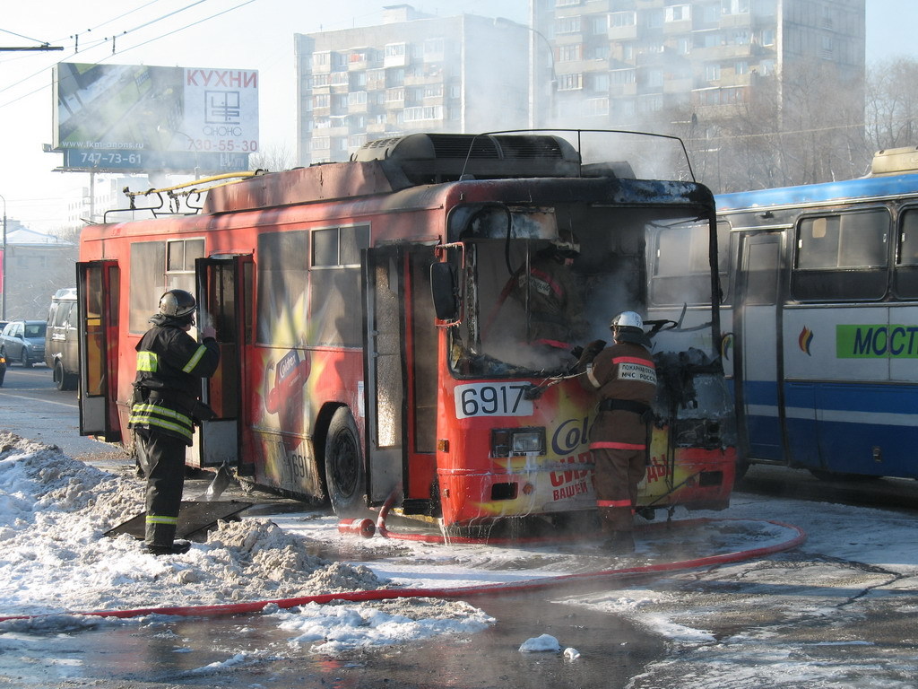 Москва, БТЗ-52761Р № 6917