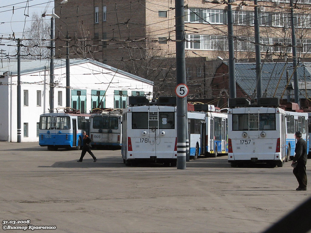 Москва, Тролза-5265.00 «Мегаполис» № 1761; Москва, Тролза-5265.00 «Мегаполис» № 1757