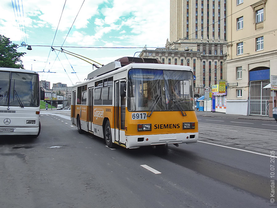Москва, БТЗ-52761Р № 6917