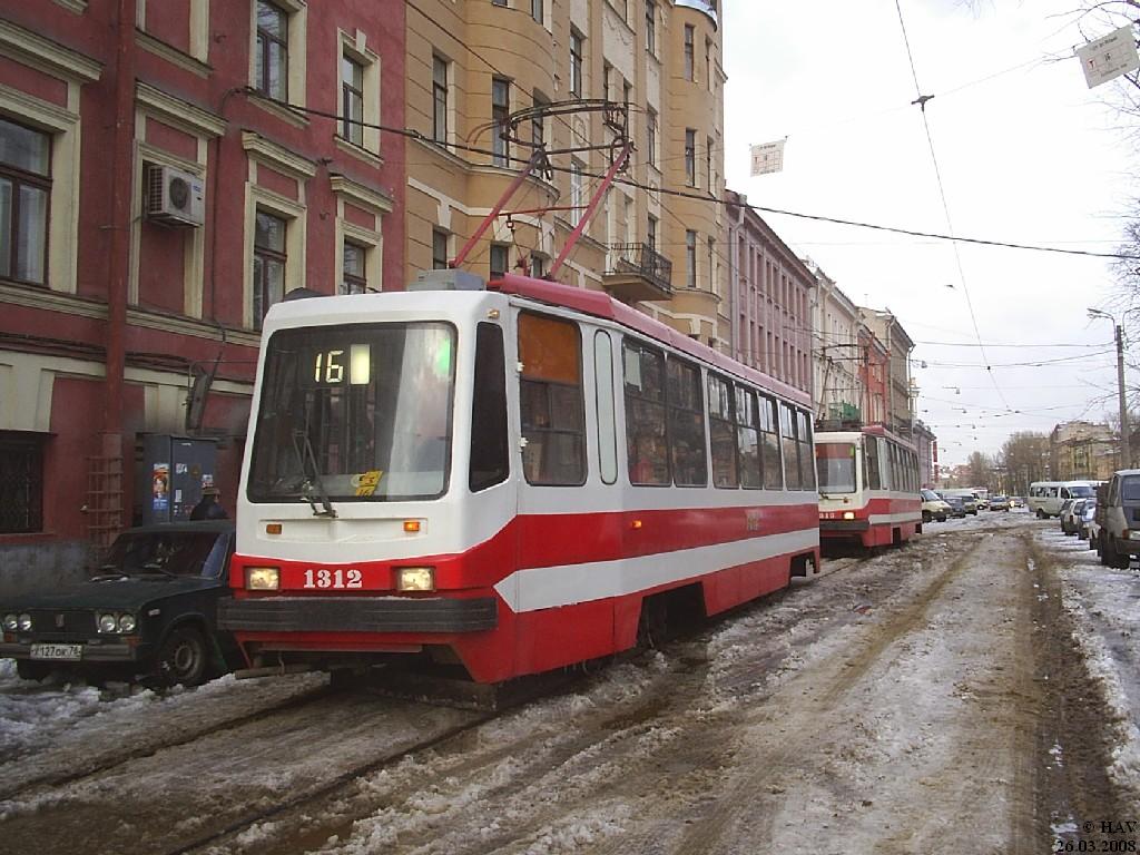 Санкт-Петербург, 71-134А (ЛМ-99АВ) № 1312