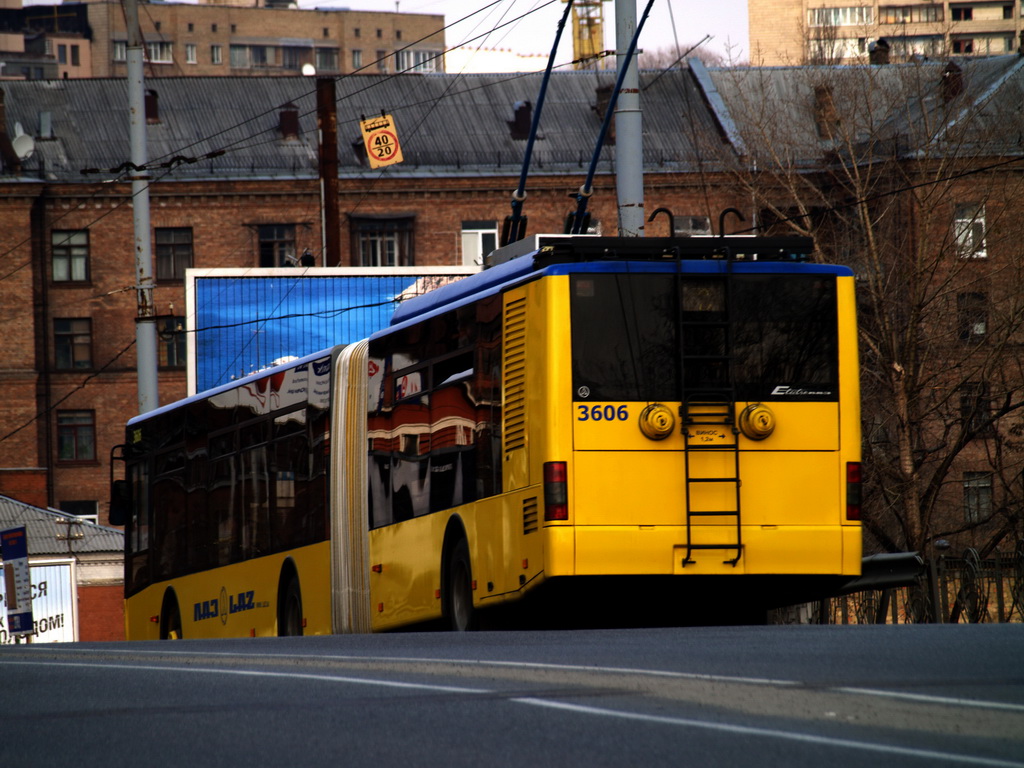 Киев, ЛАЗ E301D1 № 3606 Киев, ЛАЗ E301D1 № 3606