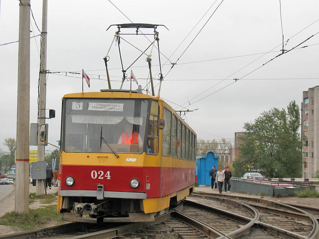 Курск, Tatra T6B5SU № 024