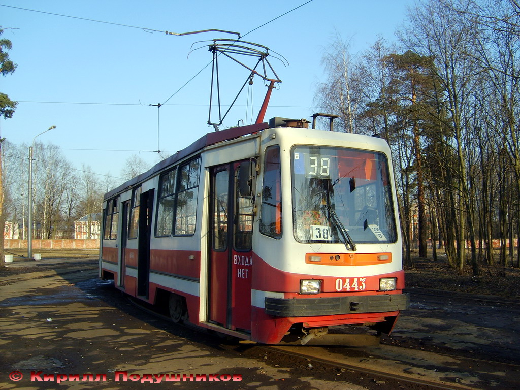 Санкт-Петербург, 71-134К (ЛМ-99К) № 0443