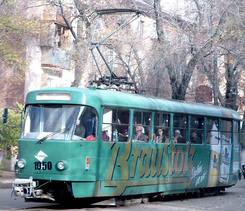 Алматы, Tatra T3D № 1050