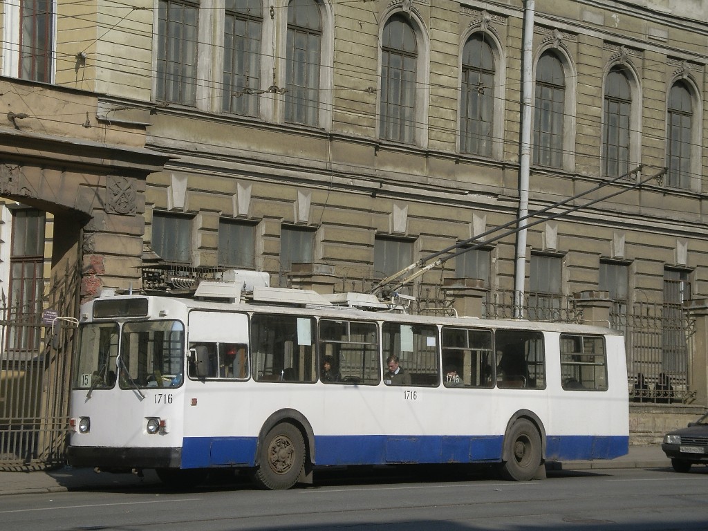 Санкт-Петербург, ЗиУ-682В-012 [В0А] № 1716