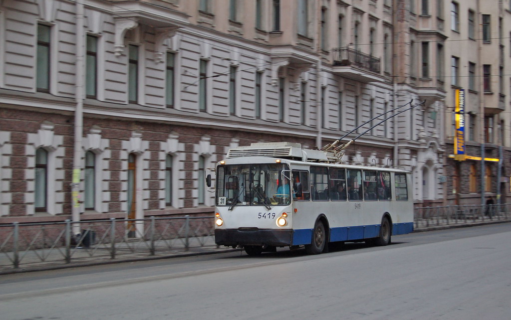 Санкт-Петербург, ВЗТМ-5284 № 5419