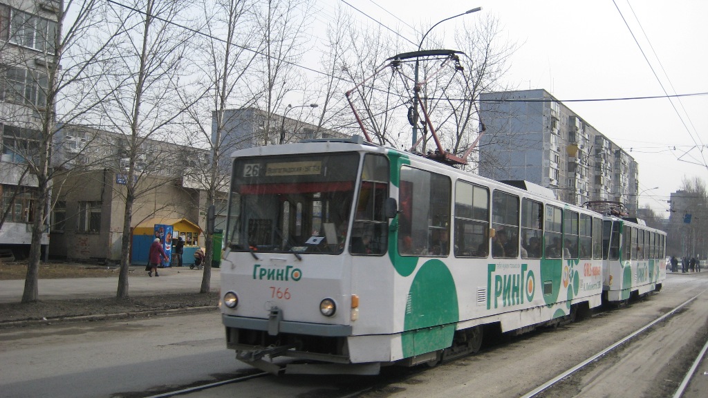Екатеринбург, Tatra T6B5SU № 766