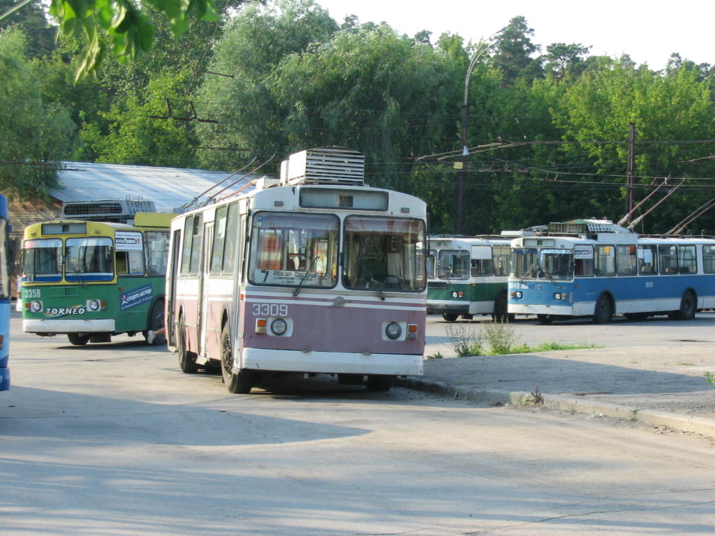 Tolyatti, ZiU-682V-012 [V0A] Br. 3309; Tolyatti — Control stations and loops