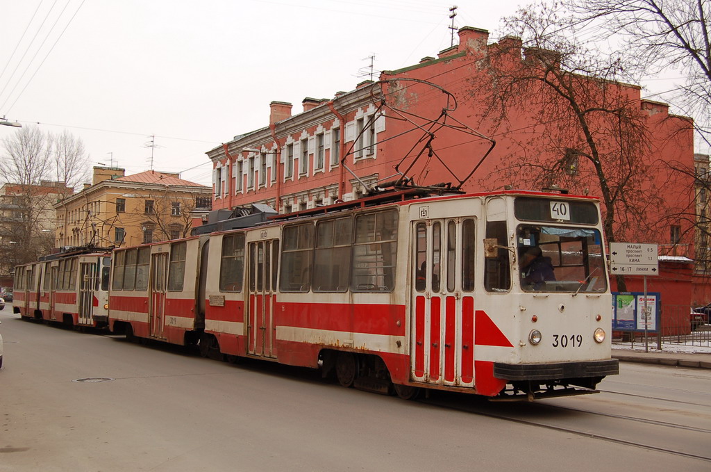 Санкт-Петербург, ЛВС-86К № 3019