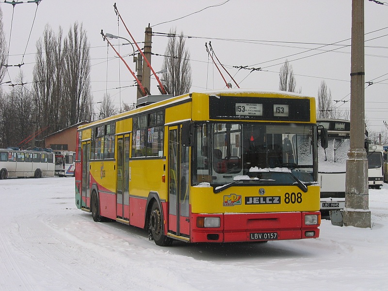 Люблин, MPK/Jelcz 120MTE № 808