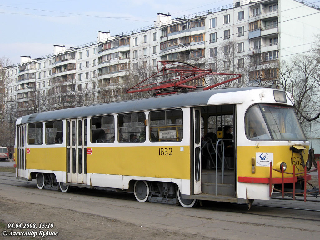 Moscow, Tatra T3SU # 1662 Moscow, Tatra T3SU # 1662
