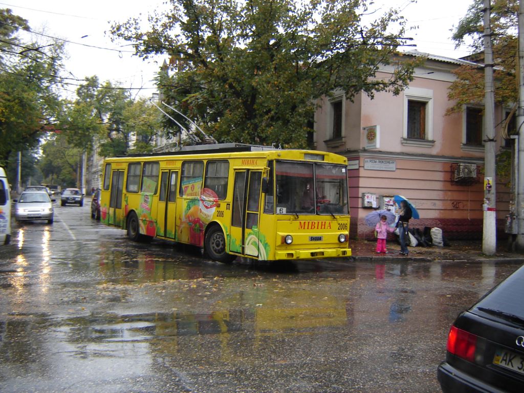 Крымский троллейбус, Škoda 14Tr02/6 № 2006