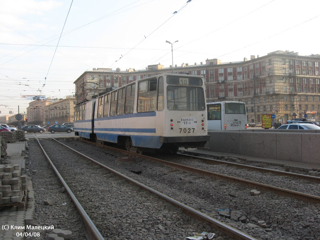 Санкт-Петербург, ЛВС-86К № 7027 Санкт-Петербург, ЛВС-86К № 7027