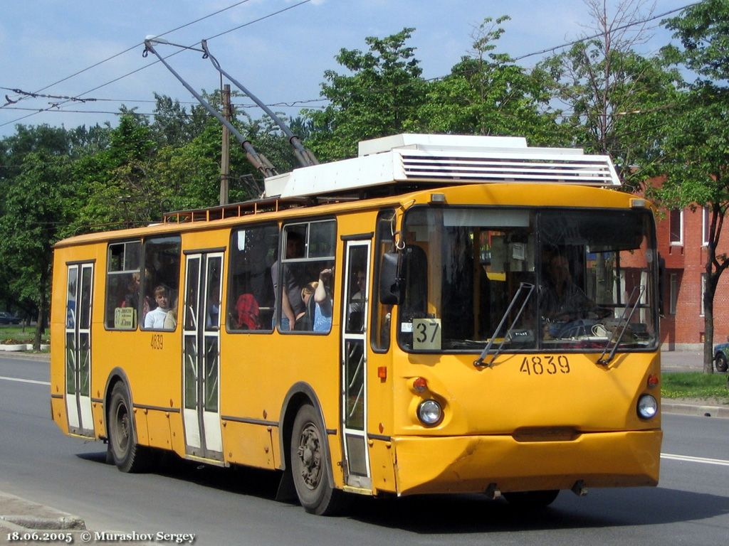 Санкт-Петербург, ВЗТМ-5284 № 4839