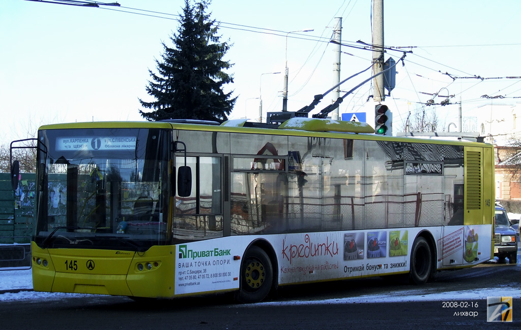 Tarnopol, LAZ E183D1 Nr 145