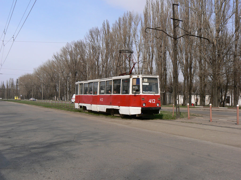 Кривой Рог, 71-605 (КТМ-5М3) № 412