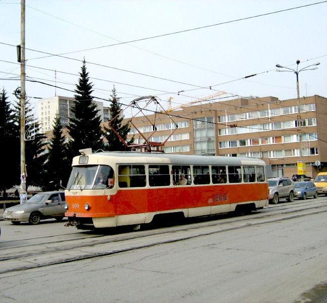 Екатеринбург, Tatra T3SU № 699
