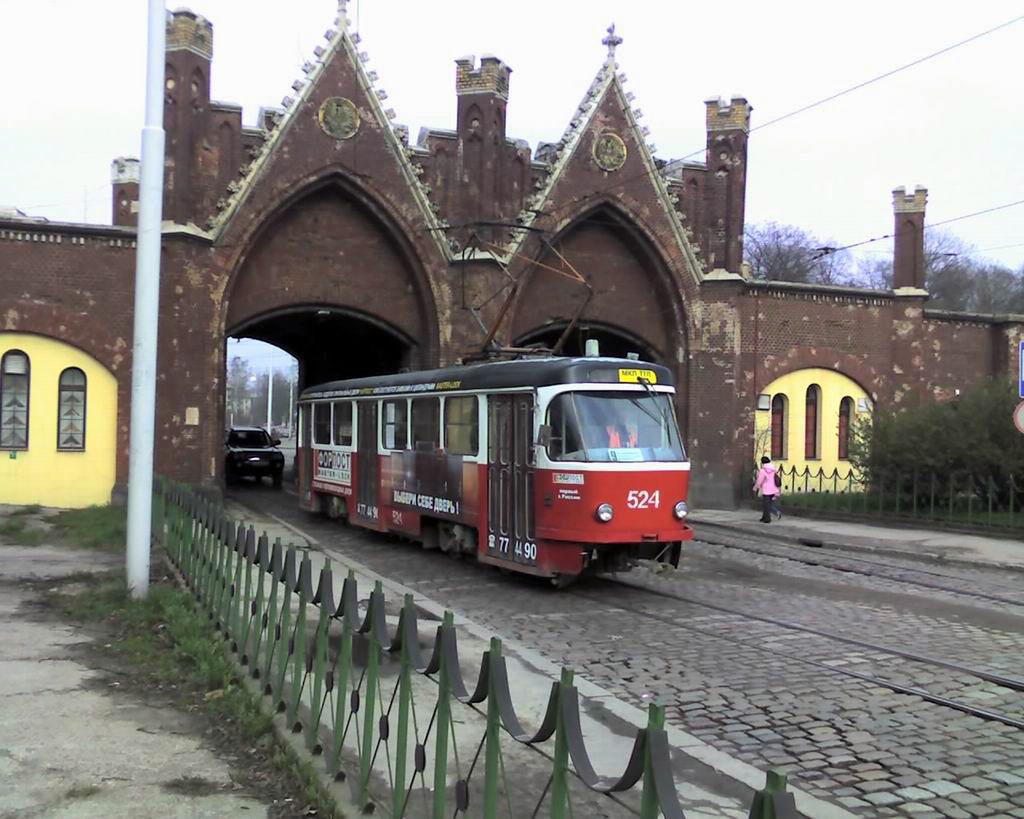 Kaliningrad, Tatra T4D № 524 Kaliningrad, Tatra T4D № 524