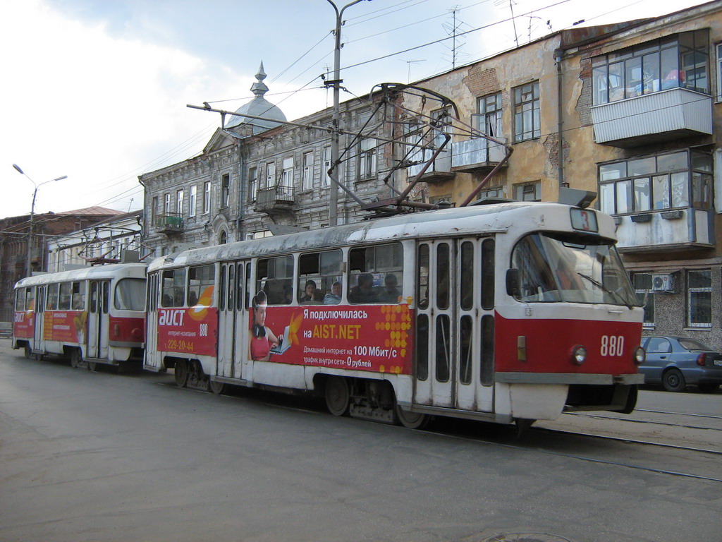 Самара, Tatra T3SU № 880