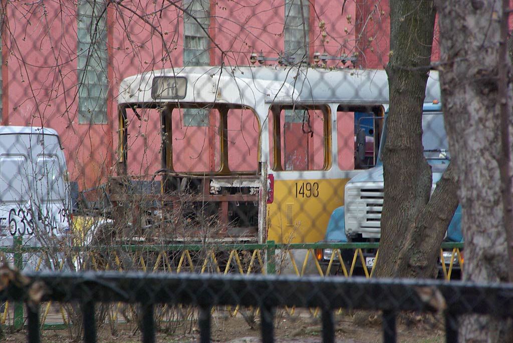 Москва, Tatra T3SU № 1493