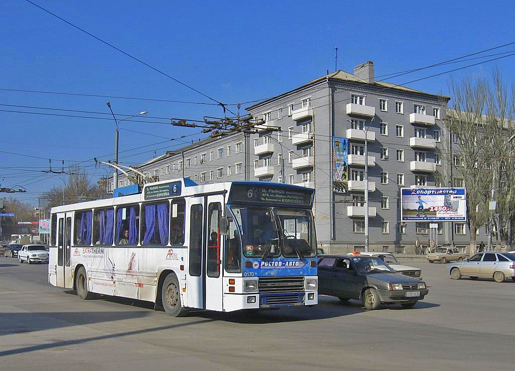 Ростов-на-Дону, DAF Den Oudsten B79T-KM560 / Kiepe № 0170