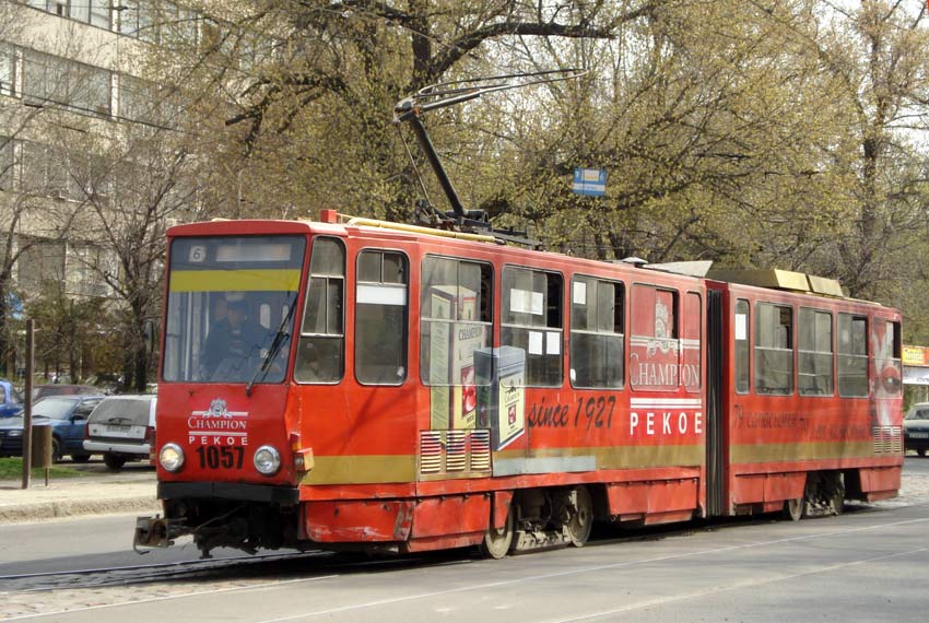Almaty, Tatra KT4D № 1057