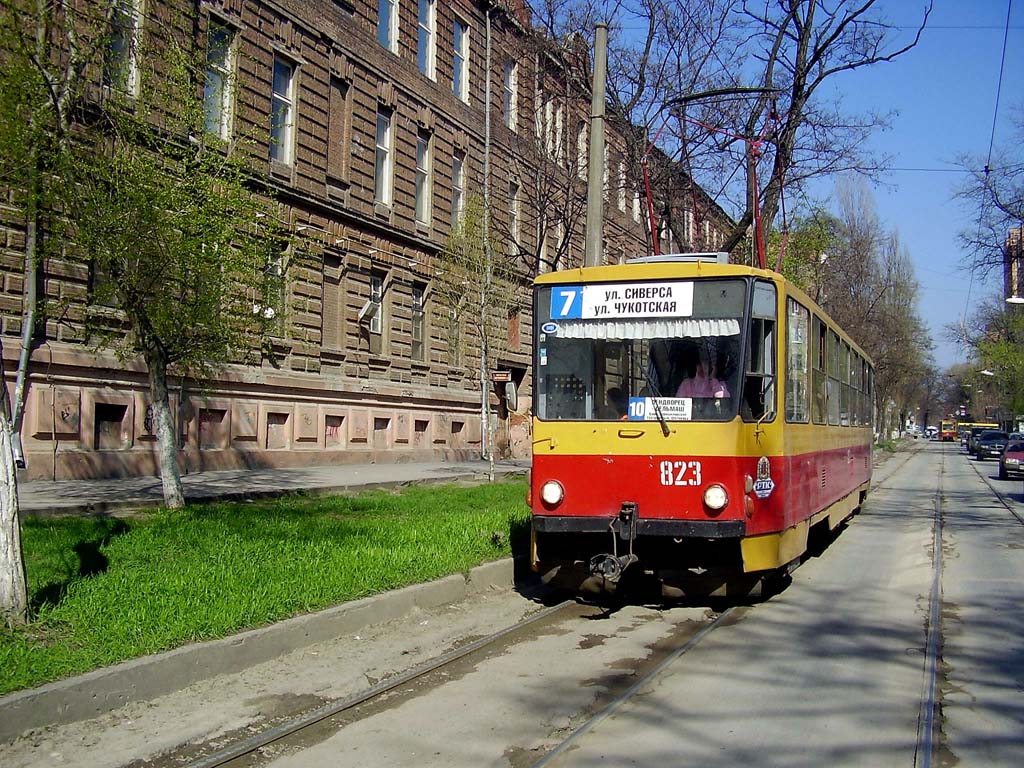 Ростов-на-Дону, Tatra T6B5SU № 823