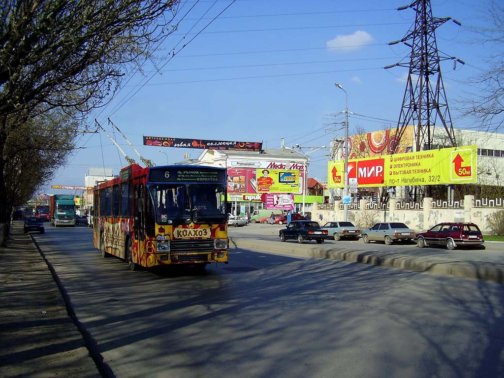 Ростов-на-Дону, DAF Den Oudsten B79T-KM560 / Kiepe № 0151