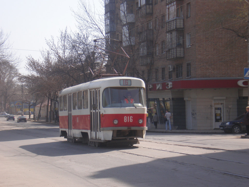 Самара, Tatra T3SU № 816