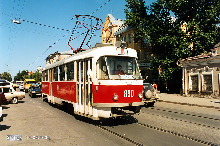 Szamara, Tatra T3SU — 890