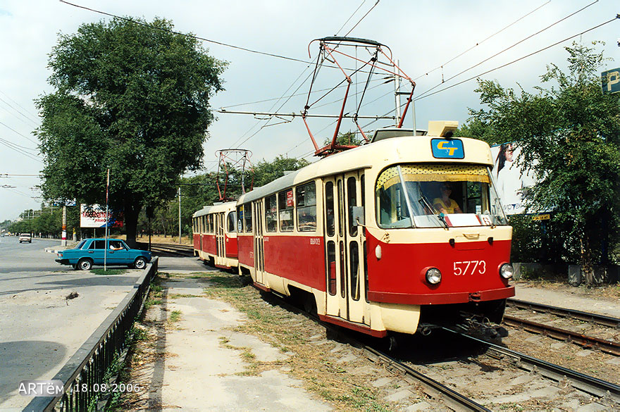 Волгоград, Tatra T3SU № 5773; Волгоград, Tatra T3SU № 5774