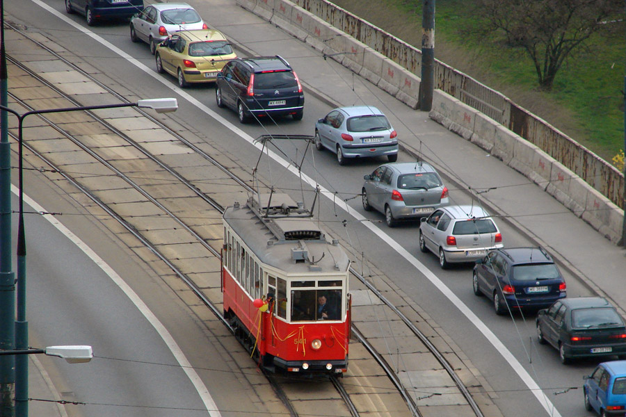Варшава, LH Standard № 541; Варшава — 100 лет трамваям — 05-06.04.2008