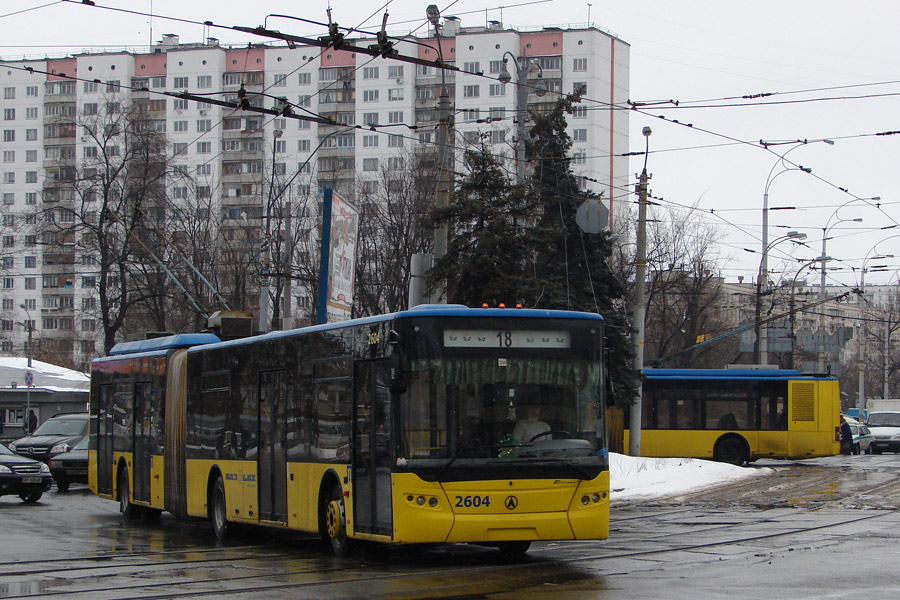 Киев, ЛАЗ E301D1 № 2604