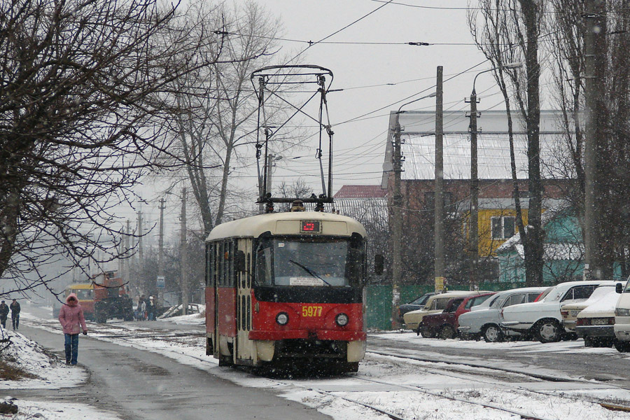 Киев, Tatra T3P № 5977